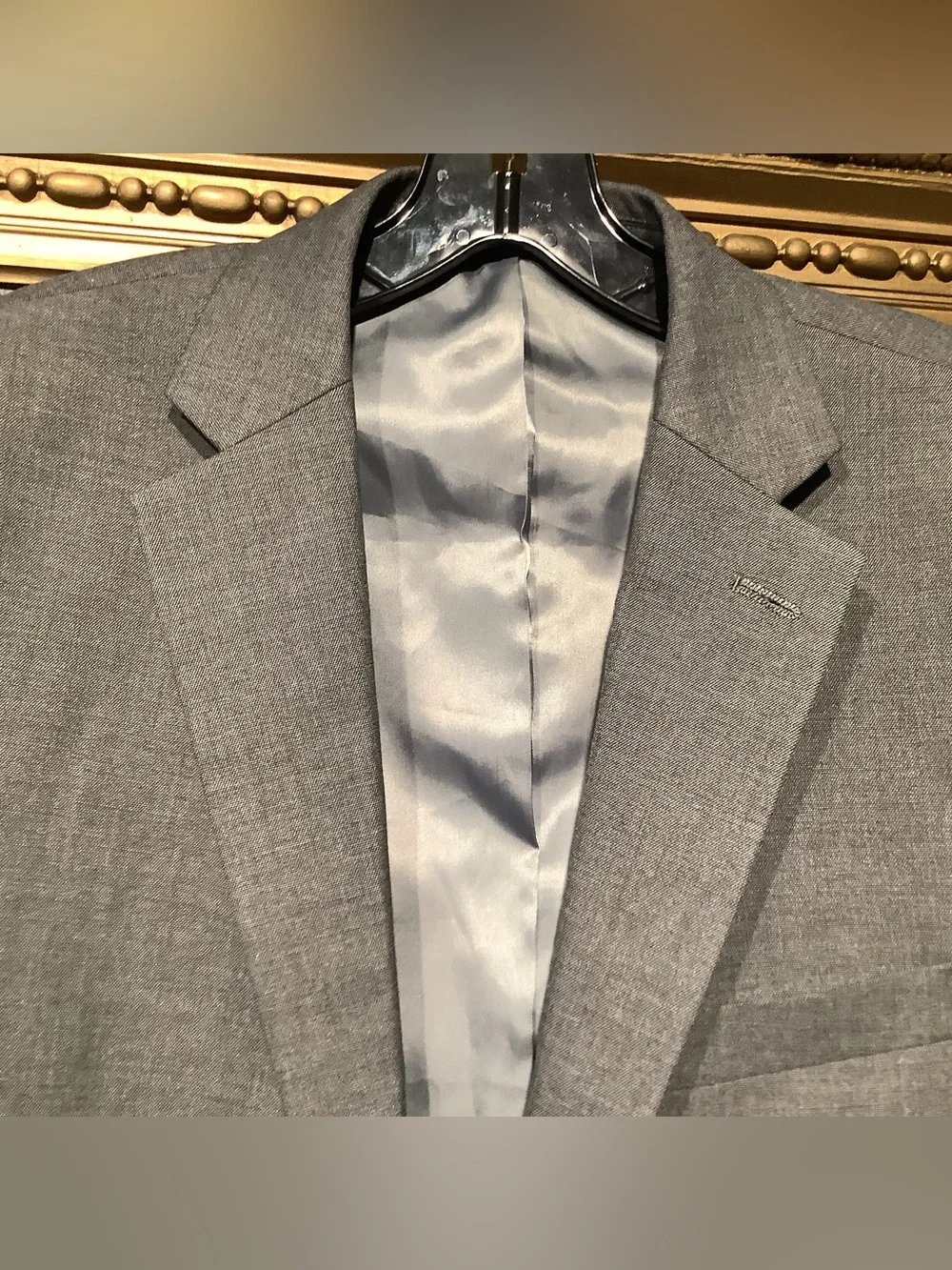 J.M. Haggar Blazer Gray Classic Fit Stretch Mens 40R - NWT - $220 retail